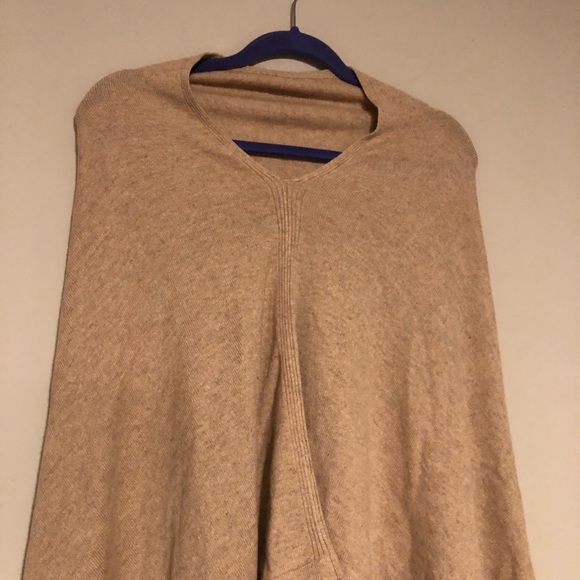 Sweaters | Camel Colored Cashmere Poncho | Poshmark